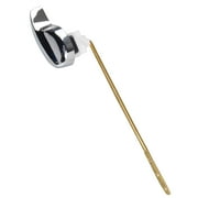 Toilet Tank Flush Lever Handle Toilet Handle Metal Easy to Use Repair Portable Durable Toilet Tank Lever for Home Supplies Parts Accessories FrontStraight 17x3cm